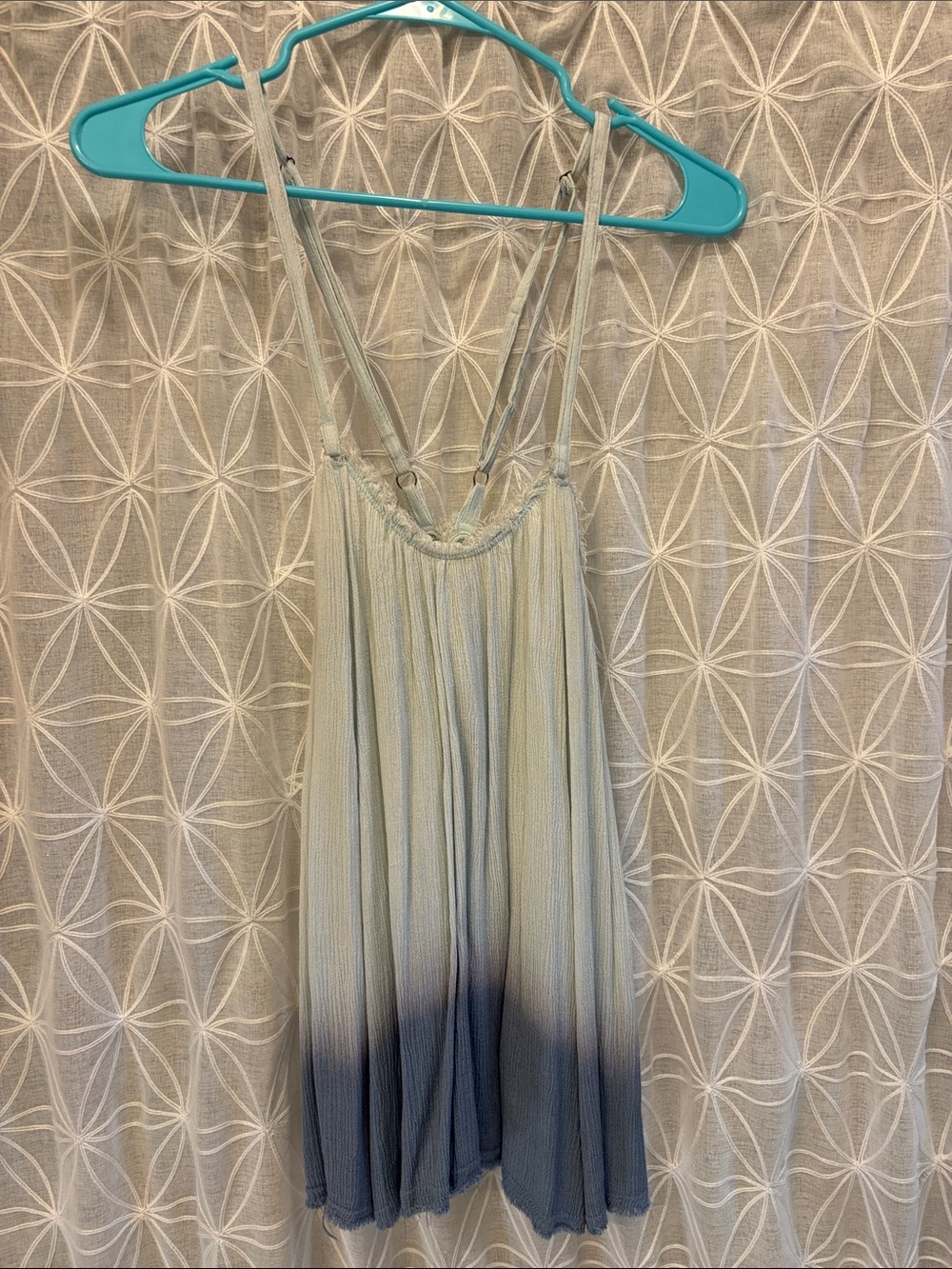 Willow & Root Pale Mint Textured Tank Top
